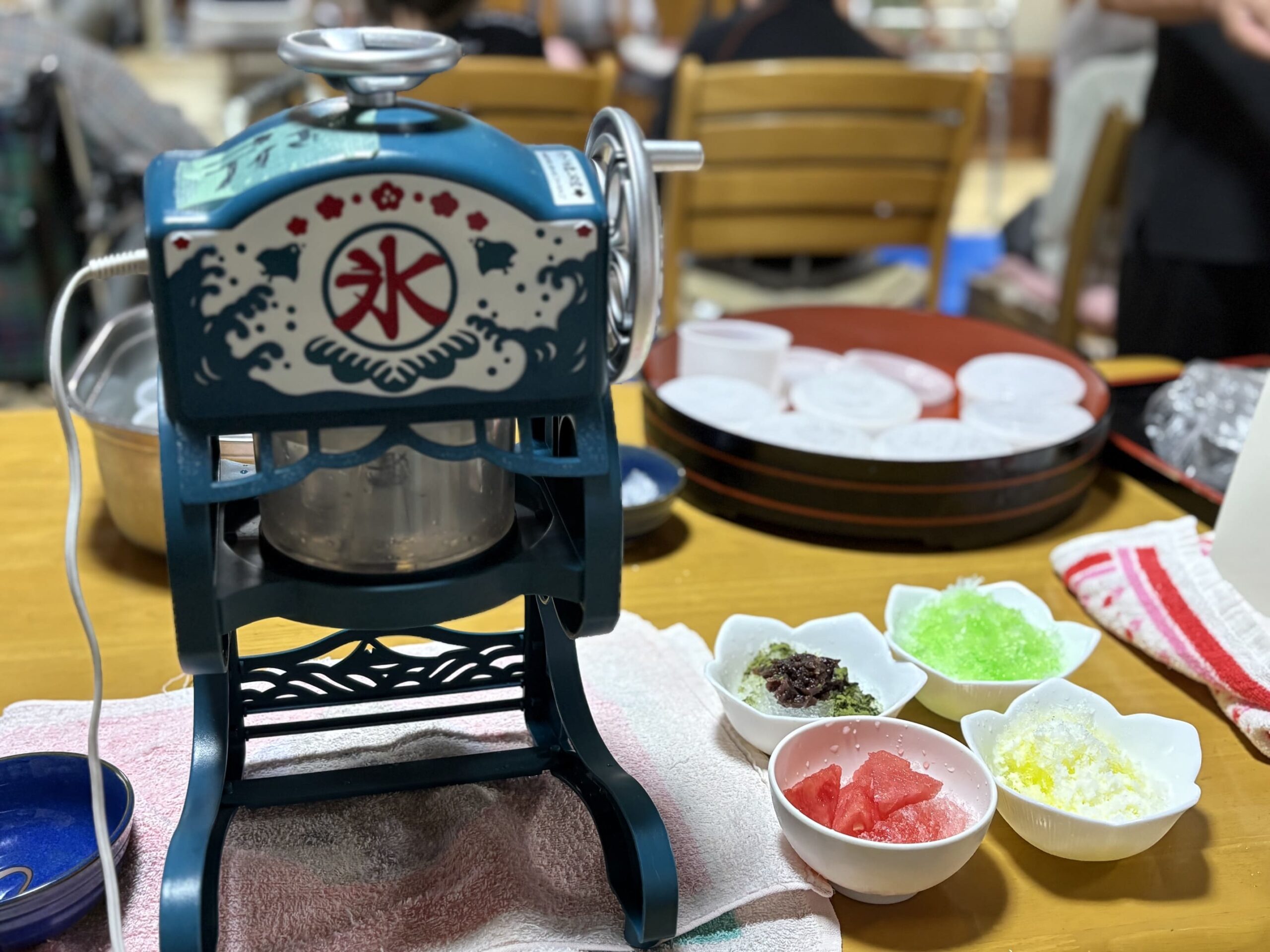 かき氷も!